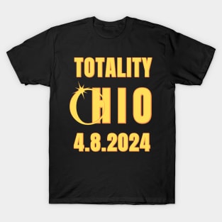 Totality Ohio 4.8.2024 Total Solar Eclipse T-Shirt